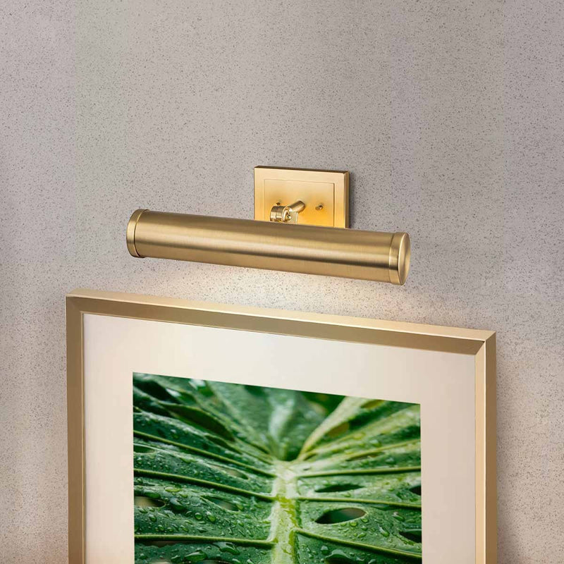 Lucas + McKearn COATES-PLM-BB LED Picture Light, Brushed Brass