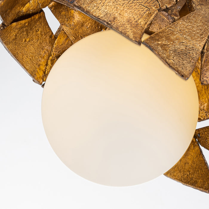 Lucas + McKearn PD7410G-10 One Light Pendant, Gold