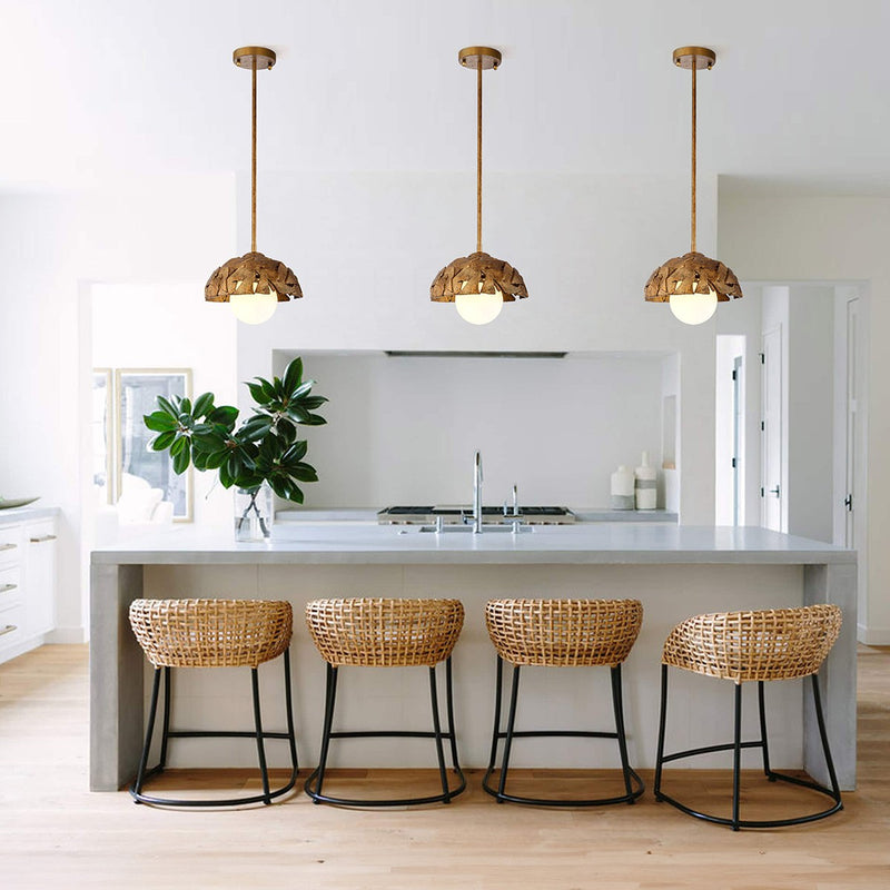 Lucas + McKearn PD7410G-10 One Light Pendant, Gold