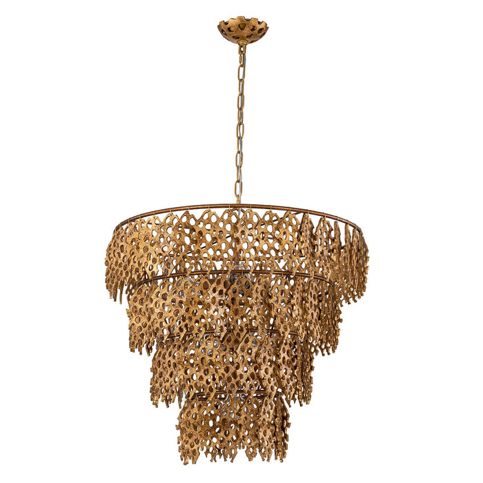 Lucas + McKearn PD9710G-6 Six Light Pendant, Gold