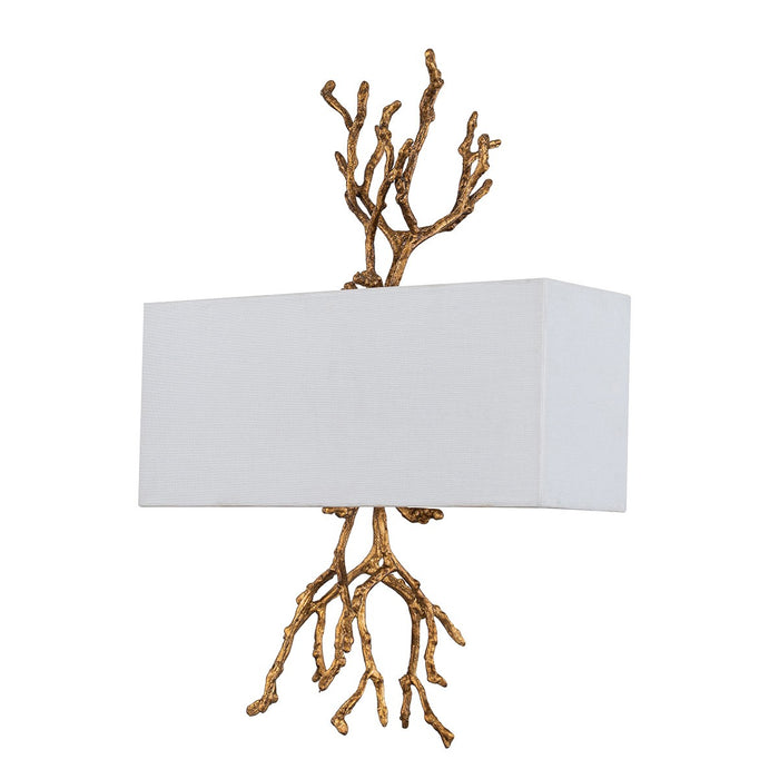 Lucas + McKearn SC7390G-2 Two Light Wall Sconce, Gold