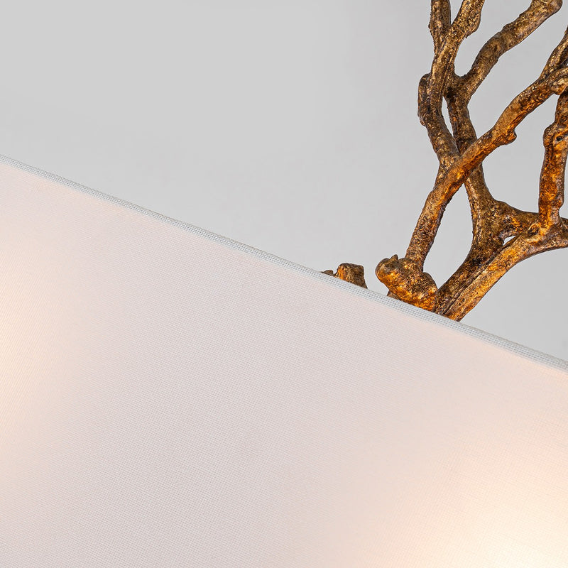 Lucas + McKearn SC7390G-2 Two Light Wall Sconce, Gold