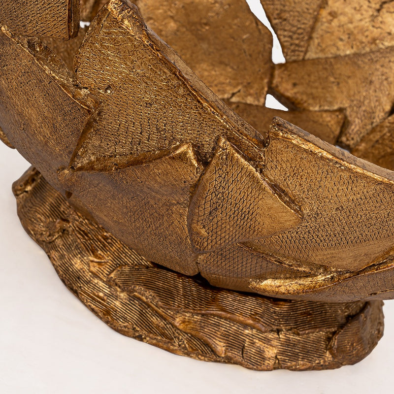 Lucas + McKearn SI7439 Bowl, Gold