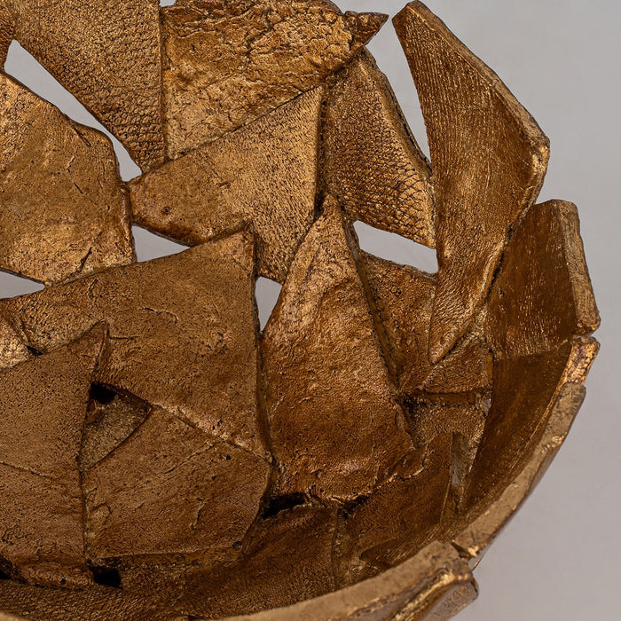 Lucas + McKearn SI7439 Bowl, Gold