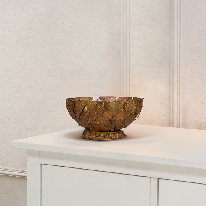 Lucas + McKearn SI7439 Bowl, Gold