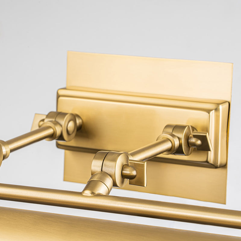 Lucas + McKearn WINCHFIELD-PLL-AB Four Light Picture Light, Aged Brass