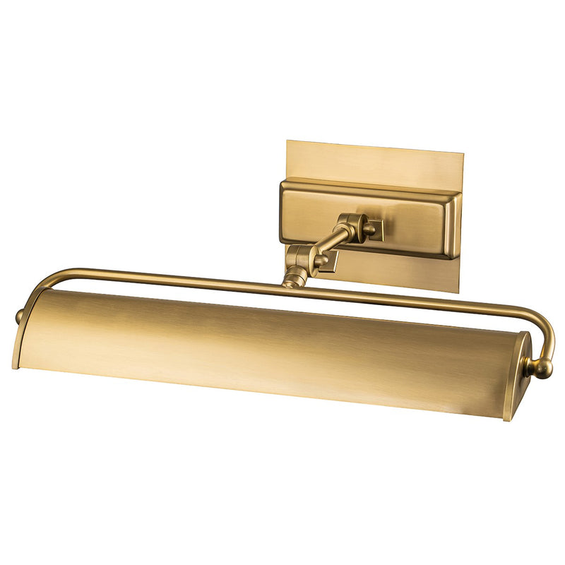 Lucas + McKearn WINCHFIELD-PLM-AB Two Light Picture Light, Aged Brass