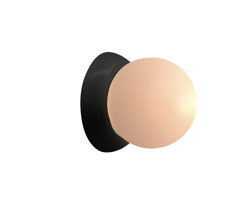 Justice Designs CER-3040-CRB LED Wall Sconce, Carbon - Matte Black