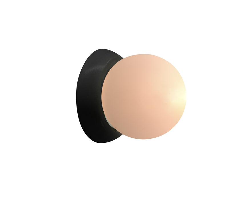 Justice Designs CER-3040-CRB LED Wall Sconce, Carbon - Matte Black