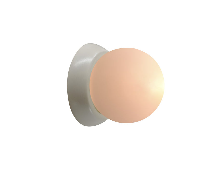 Justice Designs CER-3040-MAT LED Wall Sconce, Matte White