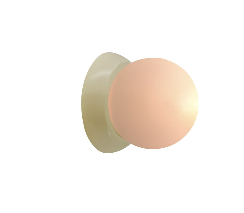 Justice Designs CER-3040-VAN LED Wall Sconce, Vanilla (Gloss)