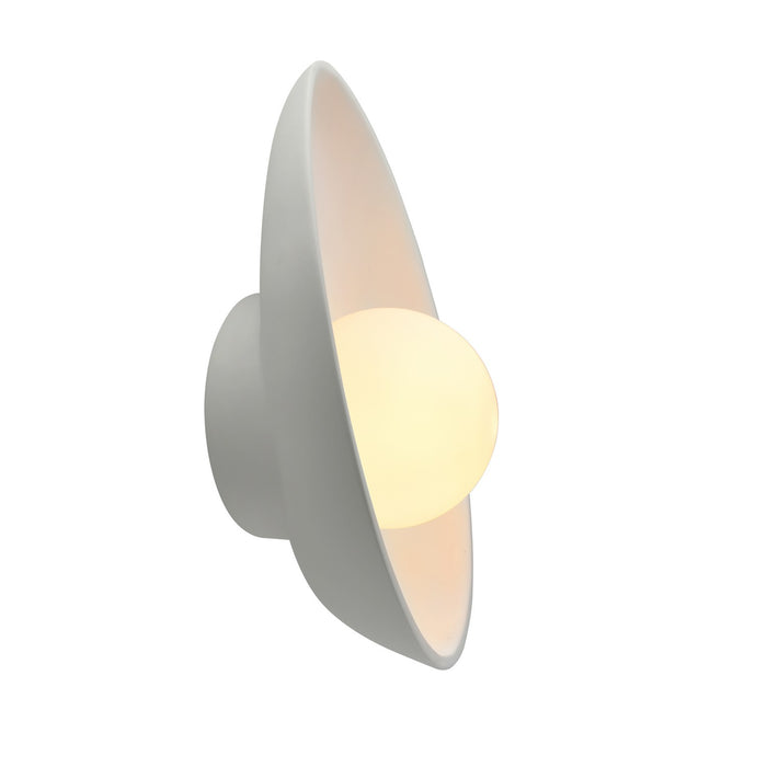 Justice Designs CER-3045-MAT LED Wall Sconce, Matte White