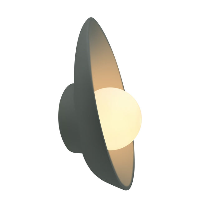 Justice Designs CER-3045-PWGN LED Wall Sconce, Pewter Green