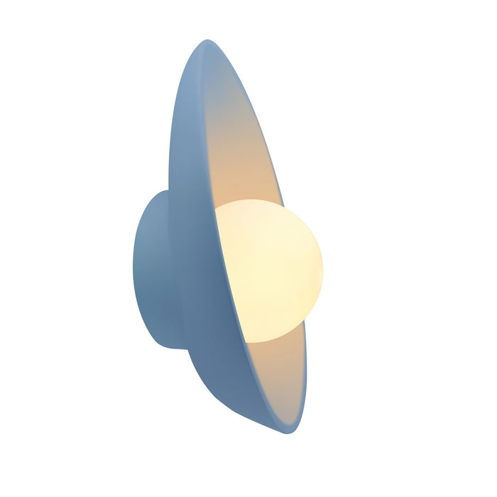 Justice Designs CER-3045-SKBL LED Wall Sconce, Sky Blue