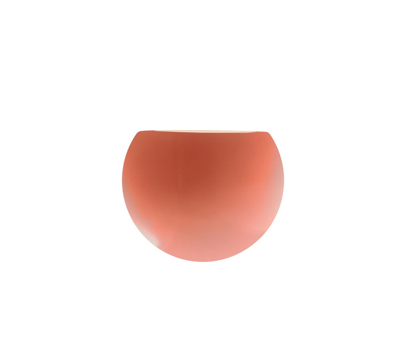 Justice Designs CER-5790-BSH LED Wall Sconce, Gloss Blush