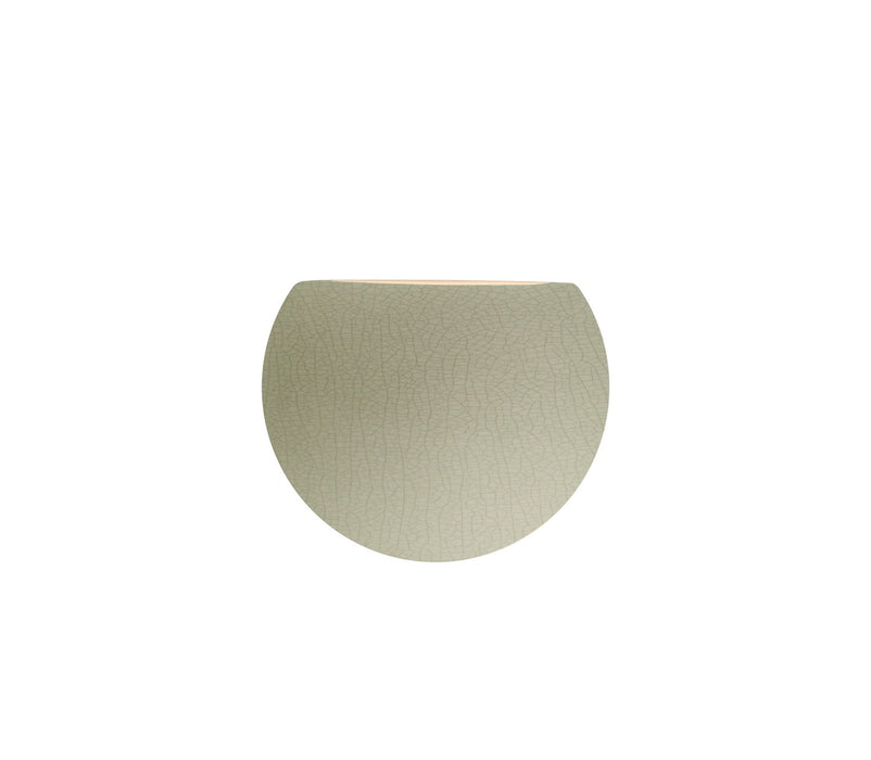 Justice Designs CER-5790-CKC LED Wall Sconce, Celadon Green Crackle