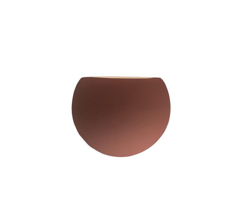 Justice Designs CER-5790-CLAY LED Wall Sconce, Canyon Clay