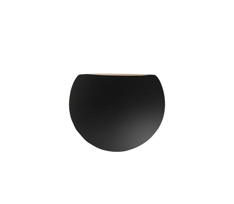 Justice Designs CER-5790-CRB LED Wall Sconce, Carbon - Matte Black