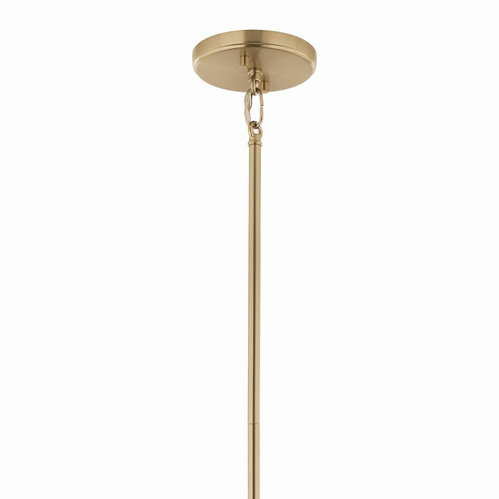 Kichler 52626CPZ Four Light Foyer Pendant, Champagne Bronze