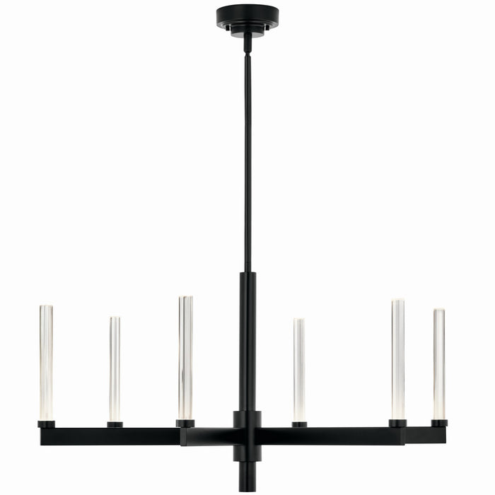 Kichler 52667BK LED Chandelier, Black