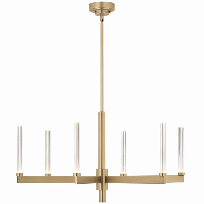 Kichler 52667CPZ LED Chandelier, Champagne Bronze