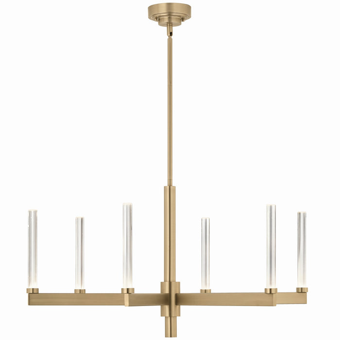 Kichler 52667CPZ LED Chandelier, Champagne Bronze