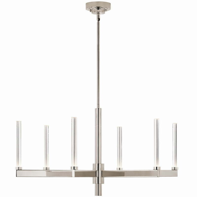 Kichler 52667PN LED Chandelier, Polished Nickel
