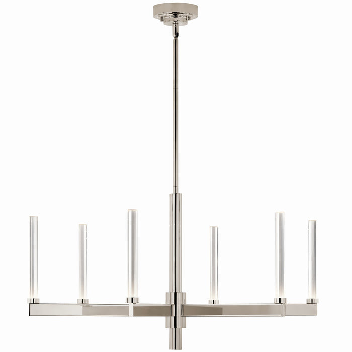 Kichler 52667PN LED Chandelier, Polished Nickel