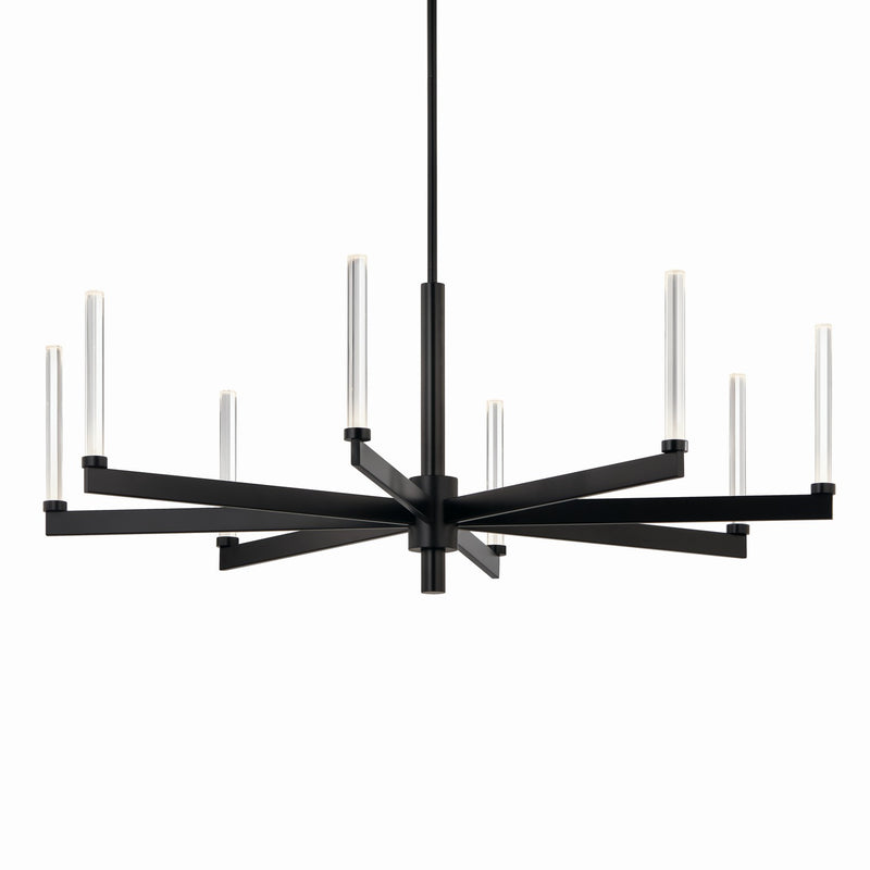 Kichler 52668BK LED Chandelier, Black