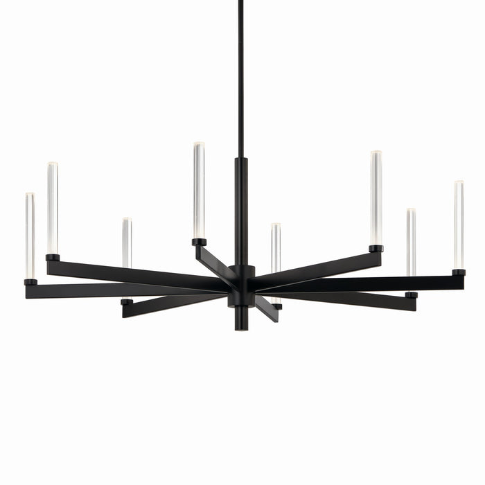 Kichler 52668BK LED Chandelier, Black