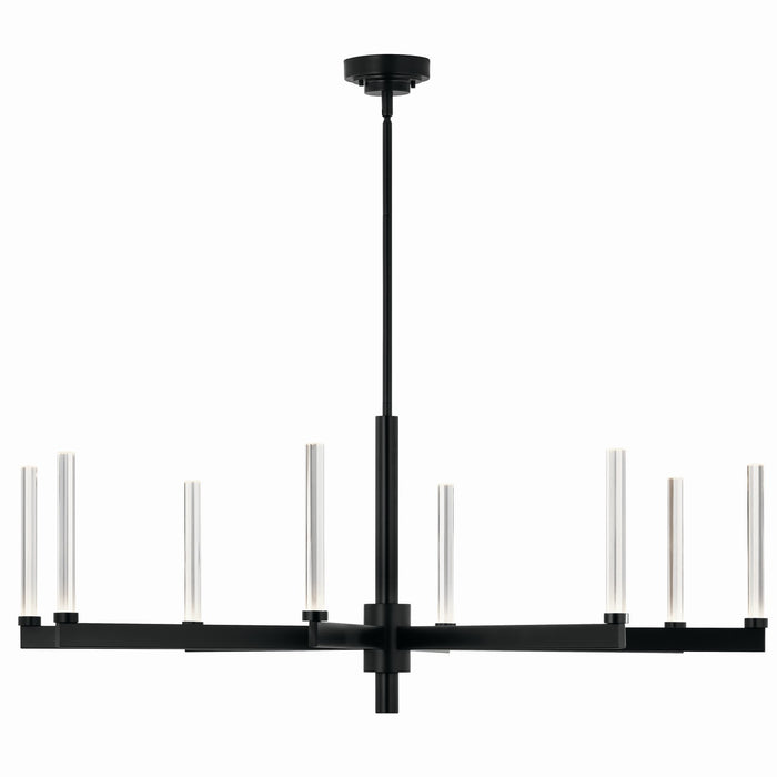 Kichler 52668BK LED Chandelier, Black