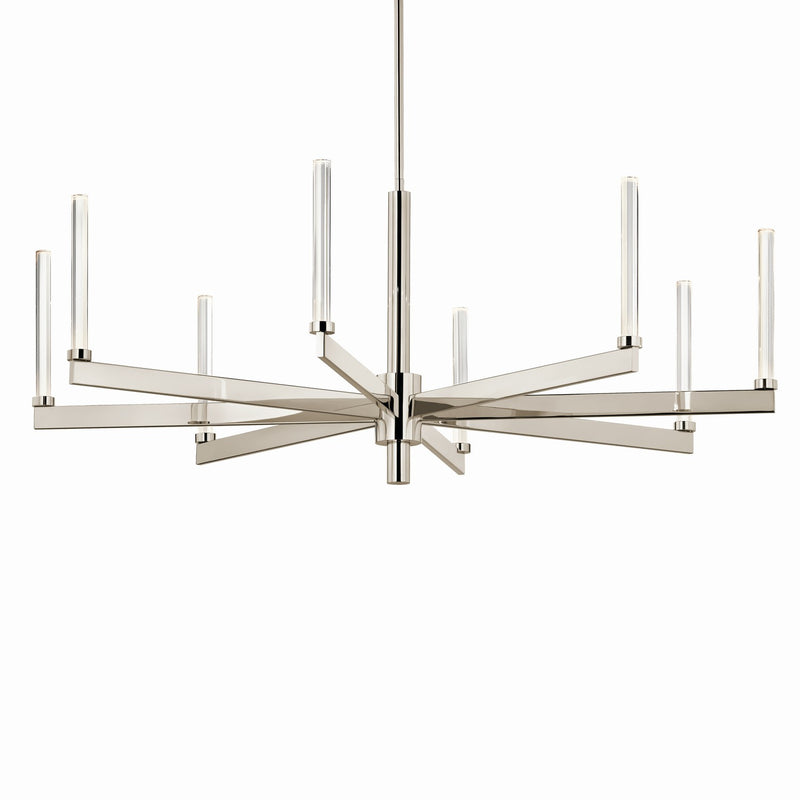Kichler 52668PN LED Chandelier, Polished Nickel