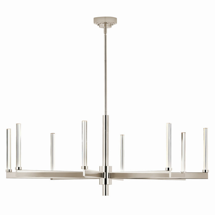 Kichler 52668PN LED Chandelier, Polished Nickel