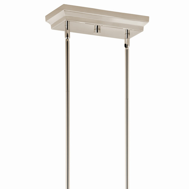 Kichler 52670PN LED Linear Chandelier, Polished Nickel