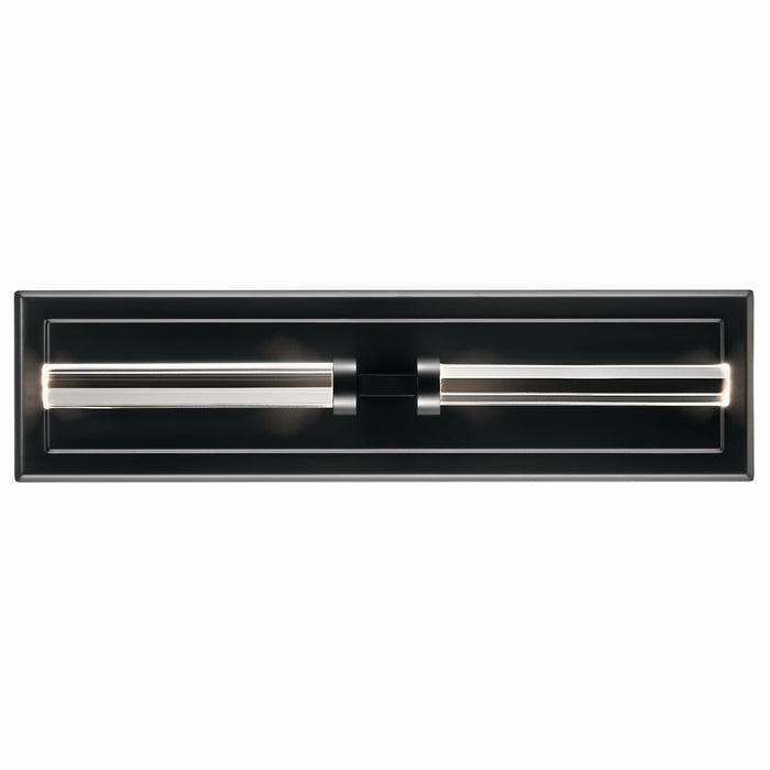 Kichler 52671BK LED Wall Sconce, Black