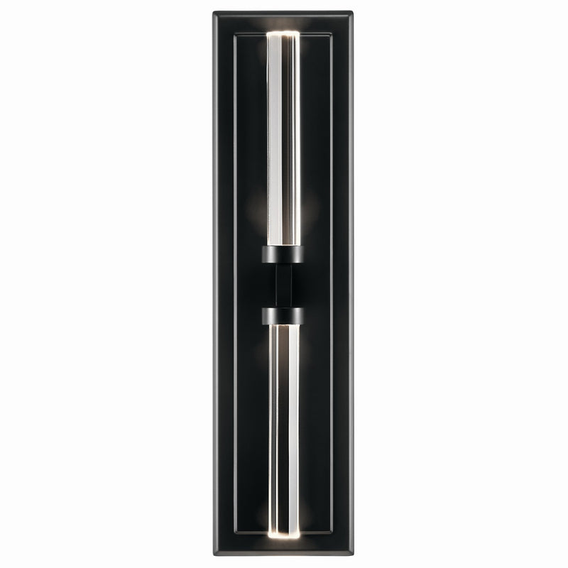 Kichler 52671BK LED Wall Sconce, Black