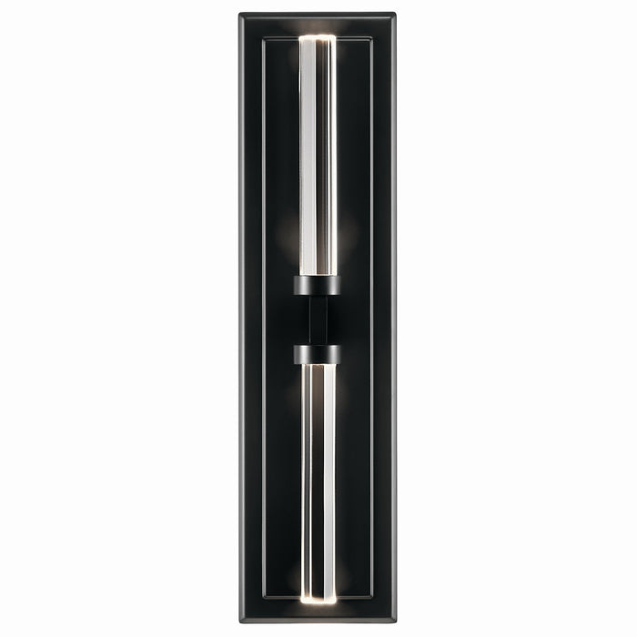 Kichler 52671BK LED Wall Sconce, Black
