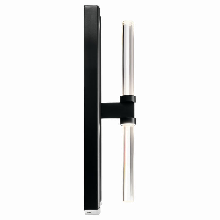 Kichler 52671BK LED Wall Sconce, Black
