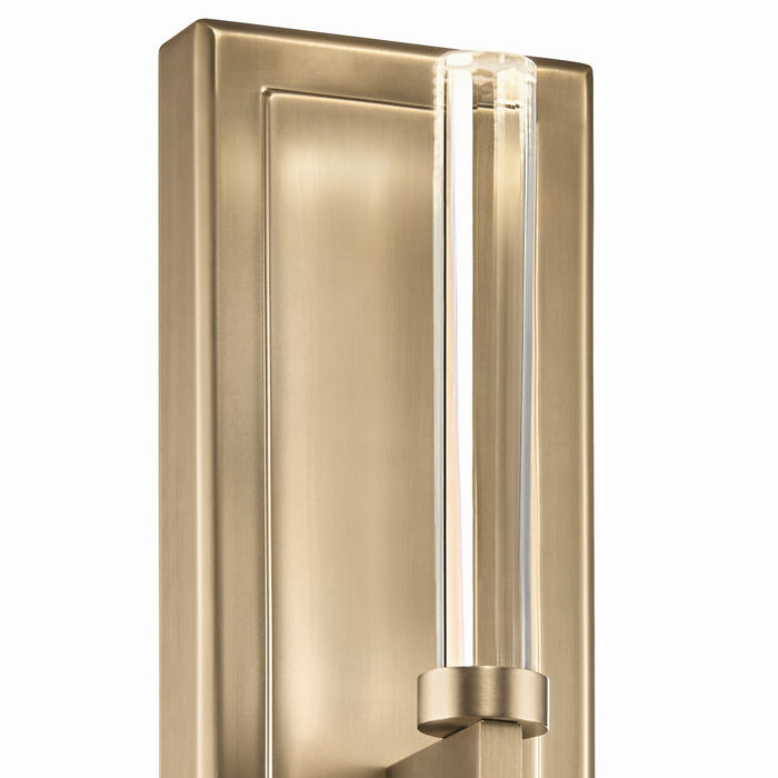 Kichler 52671CPZ LED Wall Sconce, Champagne Bronze