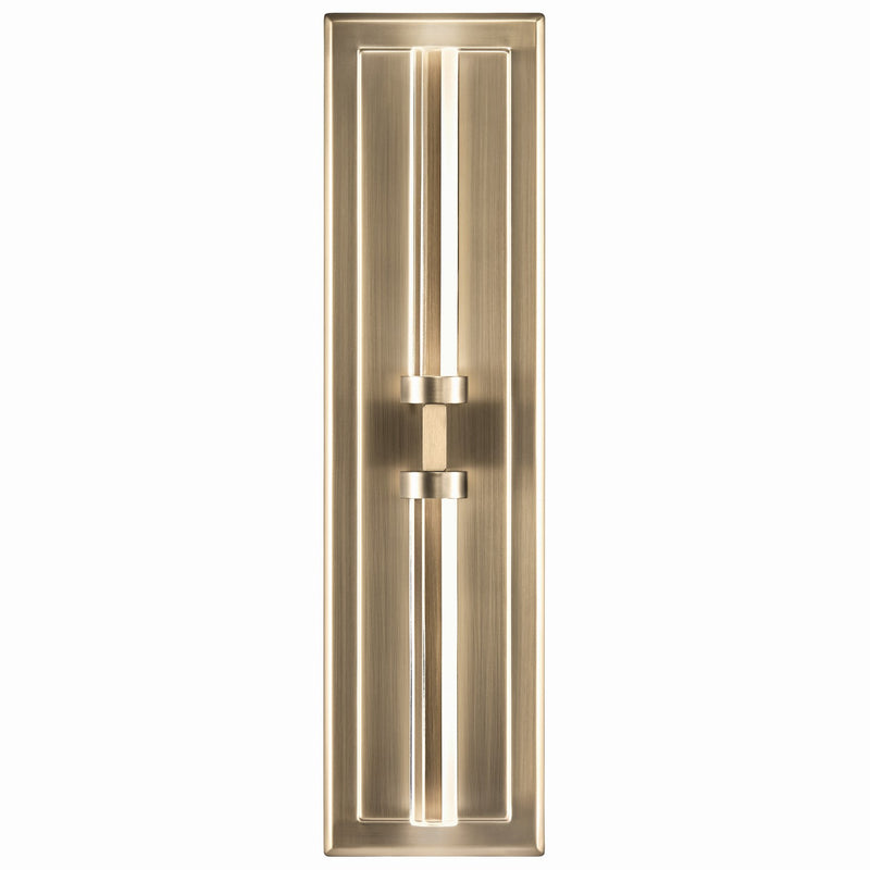 Kichler 52671CPZ LED Wall Sconce, Champagne Bronze