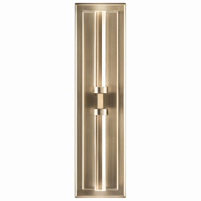 Kichler 52671CPZ LED Wall Sconce, Champagne Bronze