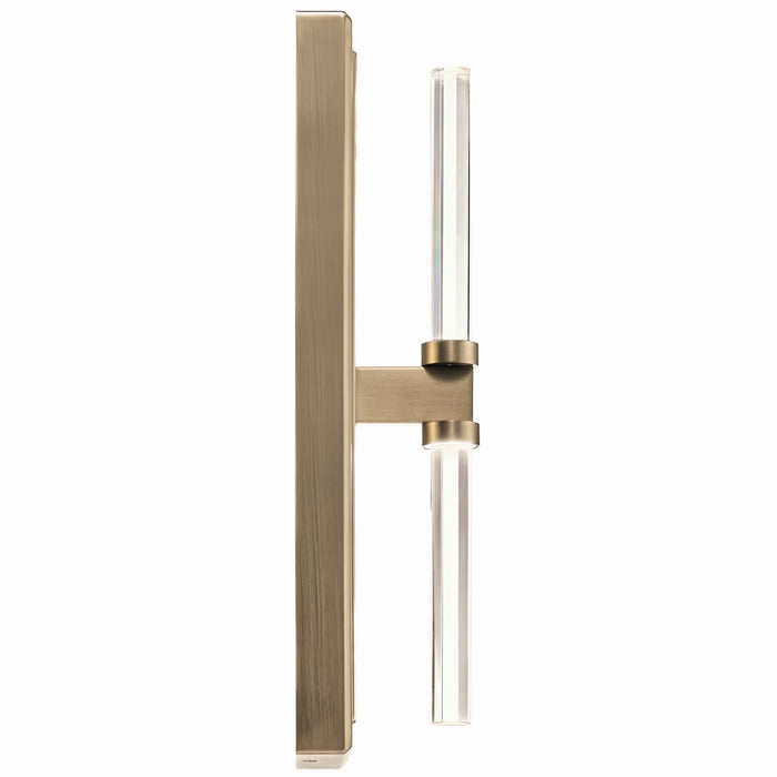 Kichler 52671CPZ LED Wall Sconce, Champagne Bronze