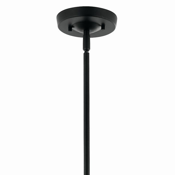 Kichler 52675BK Eight Light Chandelier, Black