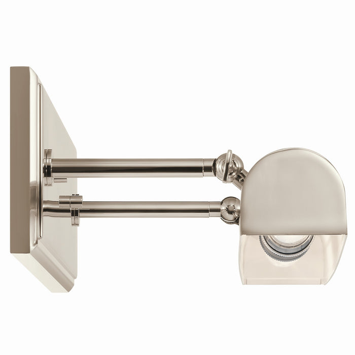 Kichler 52686PN LED Picture Light, Polished Nickel