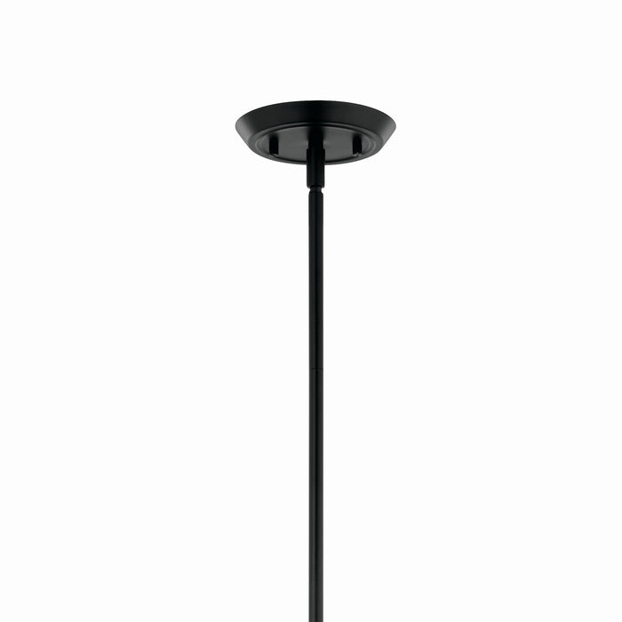 Kichler 52691BK Eight Light Chandelier, Black