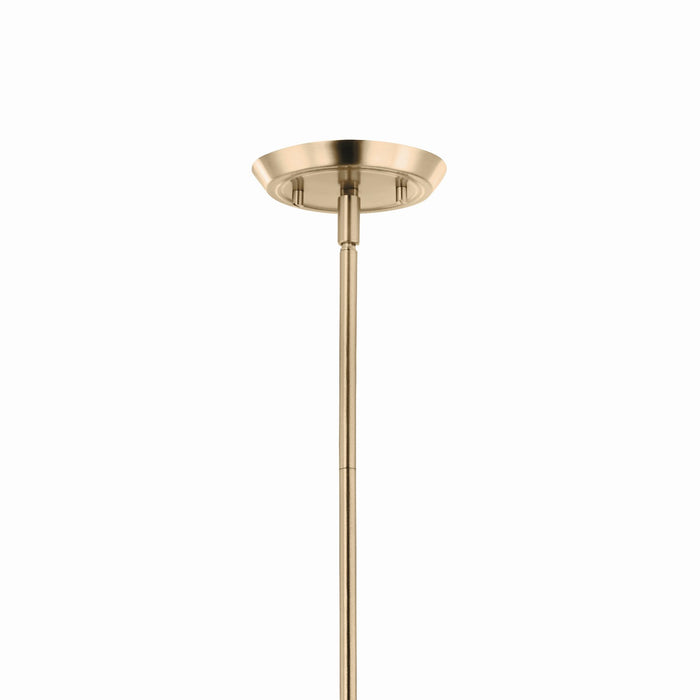 Kichler 52691CPZ Eight Light Chandelier, Champagne Bronze