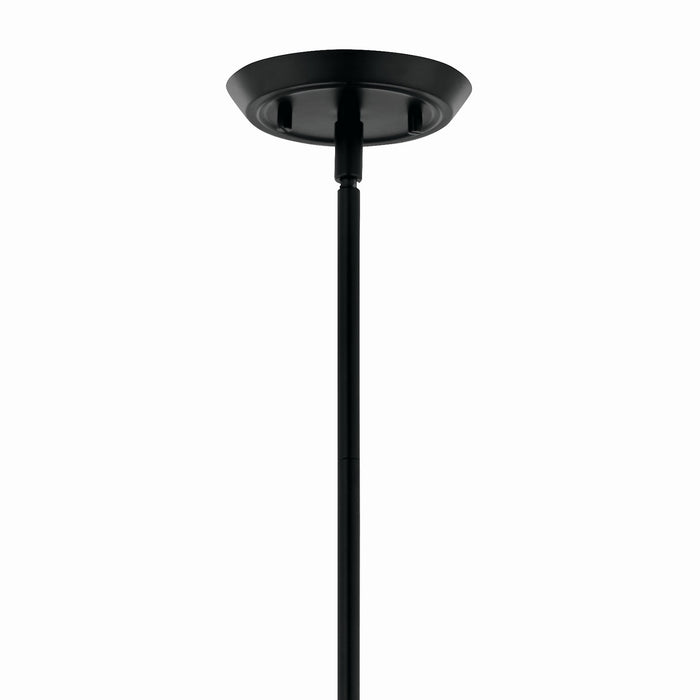 Kichler 52692BK 12 Light Chandelier, Black