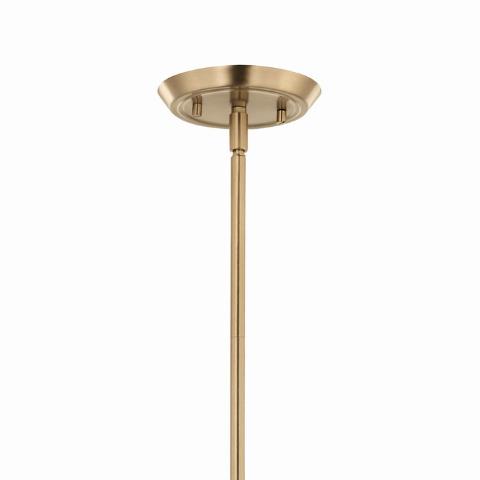 Kichler 52693CPZ Eight Light Linear Chandelier, Champagne Bronze