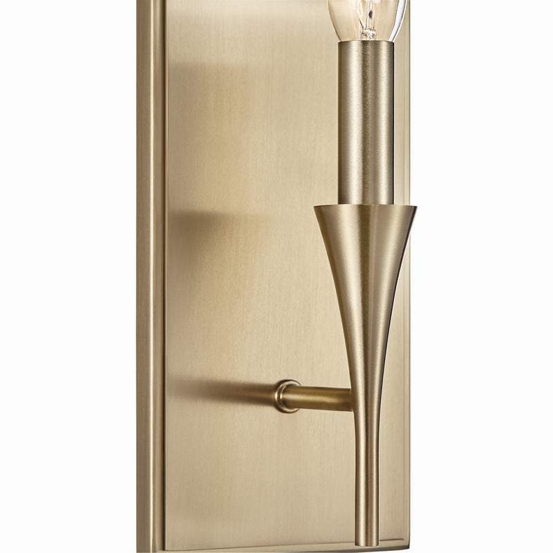 Kichler 52694CPZ One Light Wall Sconce, Champagne Bronze