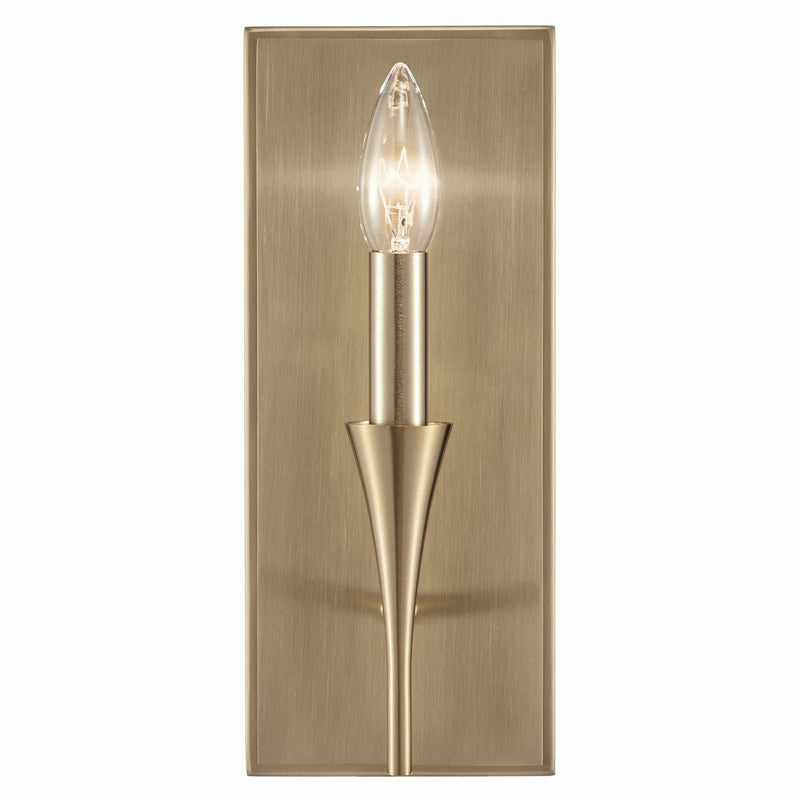 Kichler 52694CPZ One Light Wall Sconce, Champagne Bronze